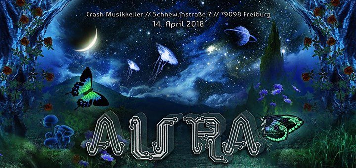 Party Flyer AURA 14 Apr '18, 23:00