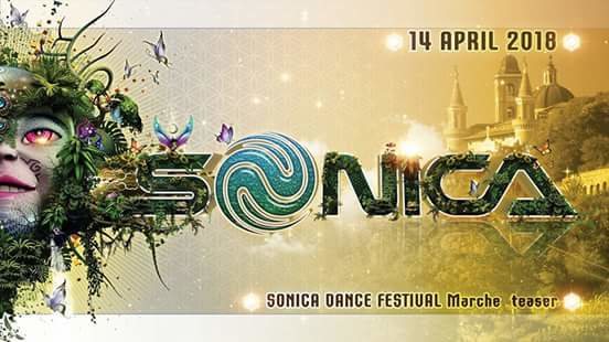 Party Flyer Sonica Dance Festival Teaser Marche 14 Apr '18, 22:00