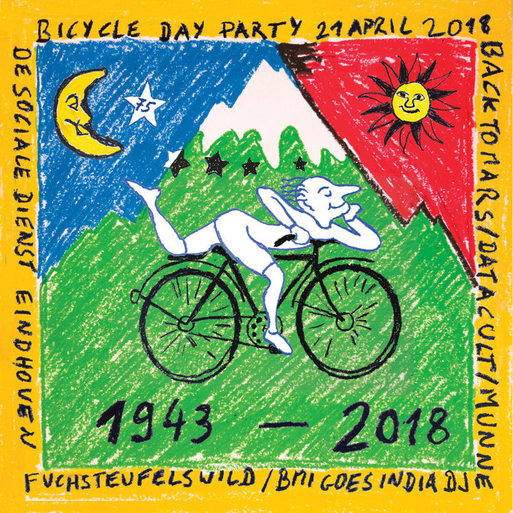 Party Flyer Bicycle Day Party 21 Apr '18, 22:00