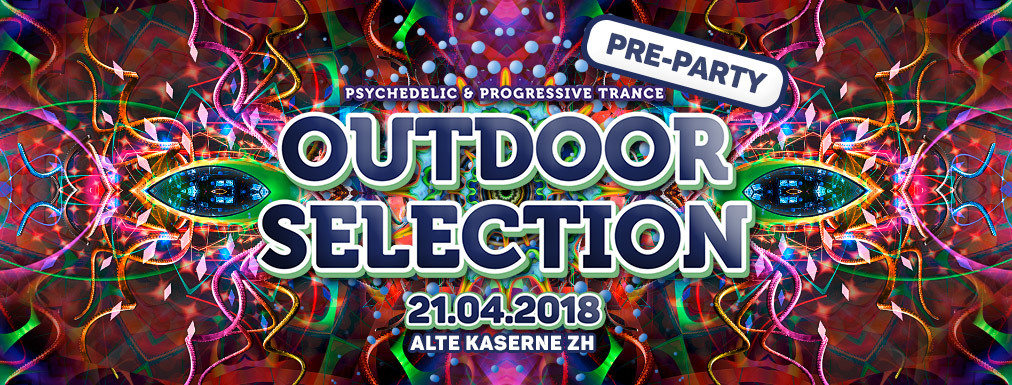 Party Flyer Outdoor Selection Pre-Party 21 Apr '18, 22:30