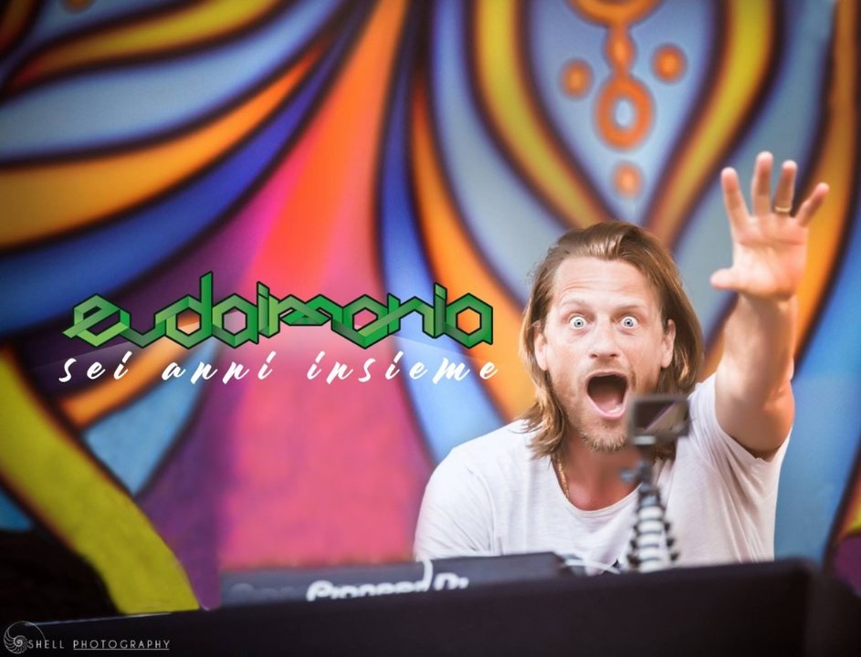 Party Flyer EUDAIMONIA 6 years / TRISTAN 24 Apr '18, 22:00