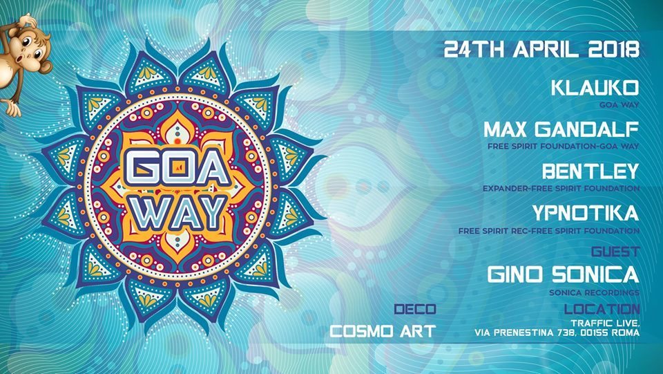 ॐ Goa Way!ॐ 24 Apr '18, 22:00