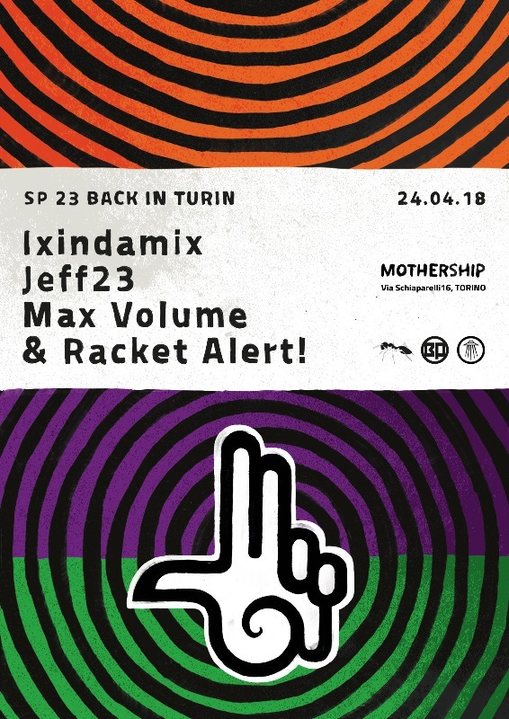 Party Flyer Sp23 back in Turin 24 Apr '18, 22:00