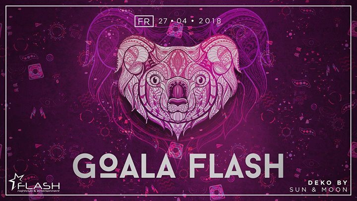 Party Flyer Goala Flash ◢Chorea Lux live◢ Sonderveranstaltung◢ 27 Apr '18, 23:00