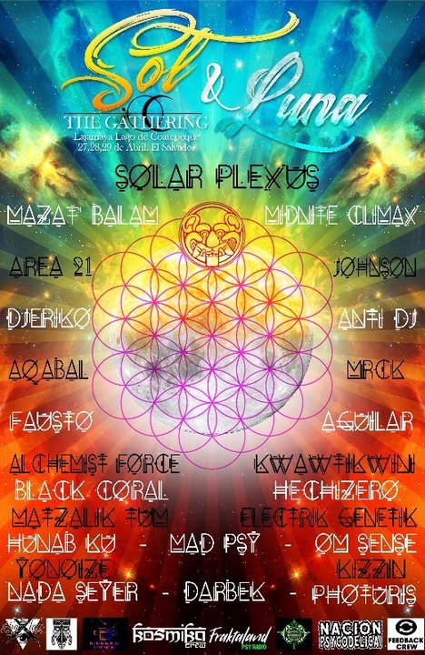 Party Flyer SOL Y LUNA THE GATHERING 27 Apr '18, 20:00