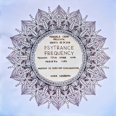 Party Flyer Psytrance Frequency 28 Apr '18, 22:00