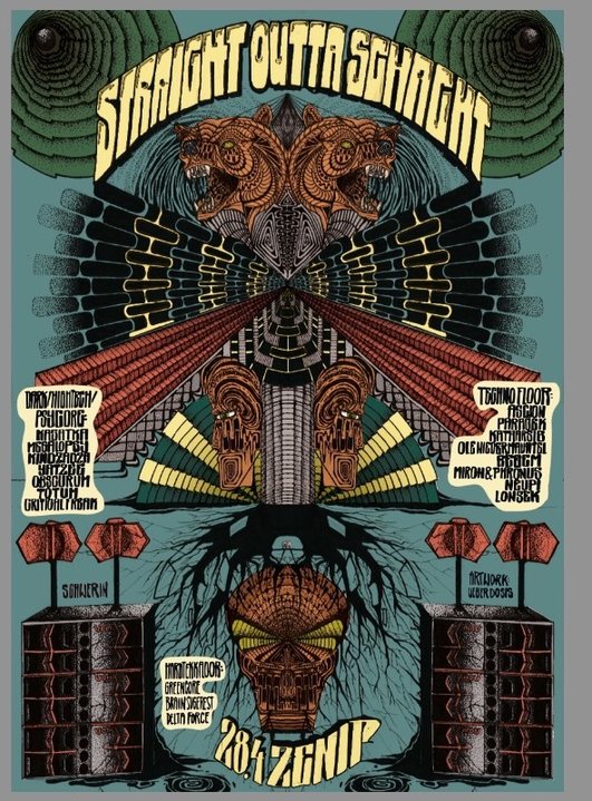 Party Flyer Straight Outta Schacht 3.0 28 Apr '18, 22:00
