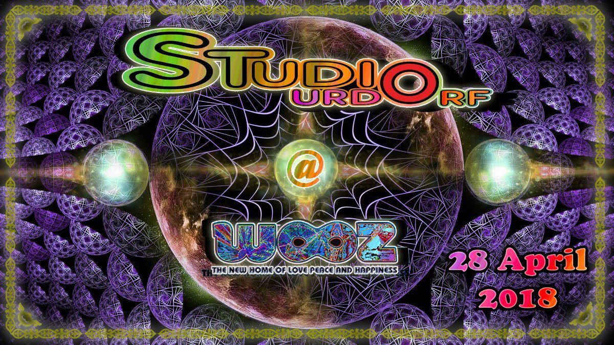 Party Flyer ☆☆ Studio Urdorf meets Wooz Club ☆☆ 28 Apr '18, 22:00