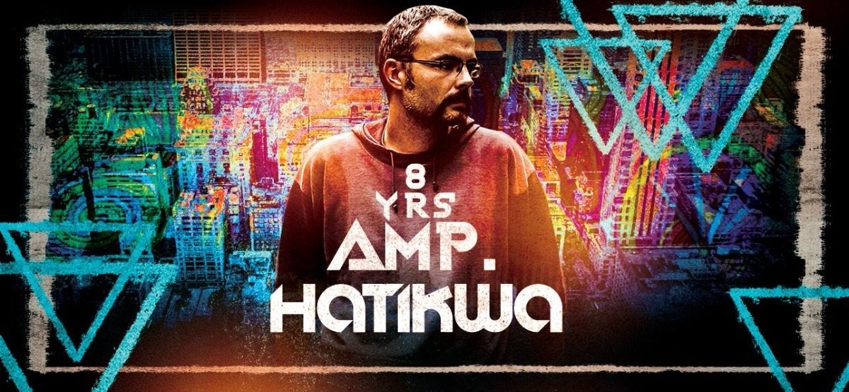 Party Flyer 8 Jahre AMP. Festival /w. Hatikwa 30 Apr '18, 23:00