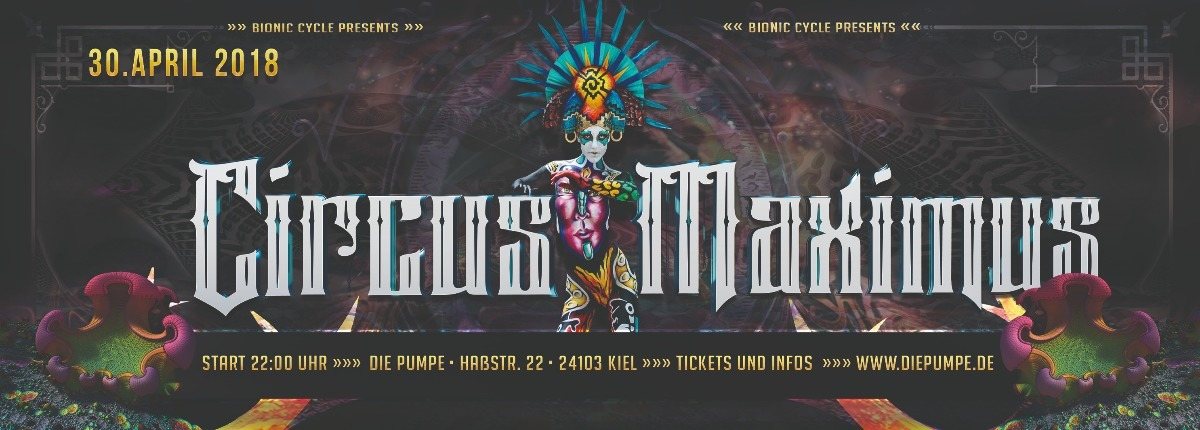Party Flyer Circus Maximus 2018 30 Apr '18, 22:00