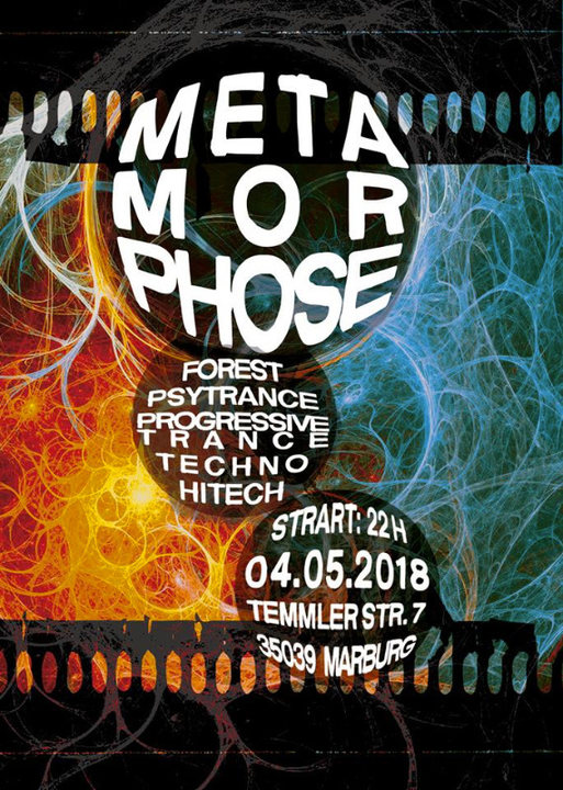 Party Flyer Metamorphose II 4 May '18, 22:00