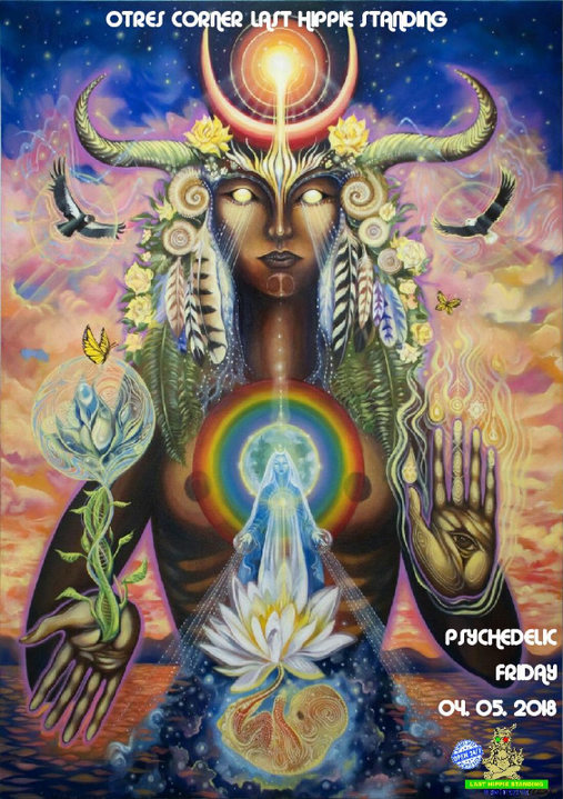 Party Flyer Psychedelic Friday 4 May '18, 22:00