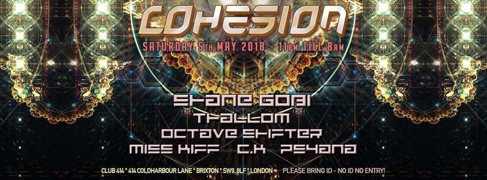 Party Flyer Cohesion 5 May '18, 23:00