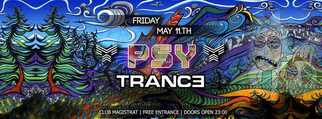Party Flyer -Free Psytrance- 11 May '18, 23:00