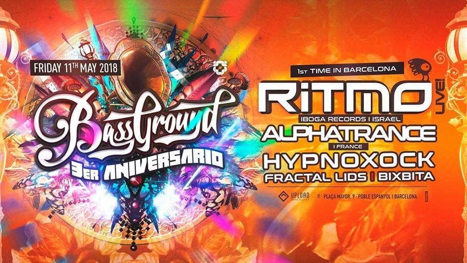 Party Flyer RITMO in BARCELONA ! 11 May '18, 23:30
