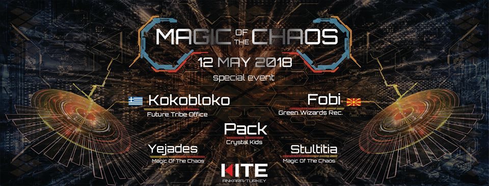 Party Flyer Magic Of The Chaos Free Mind Event 12 May '18, 22:00