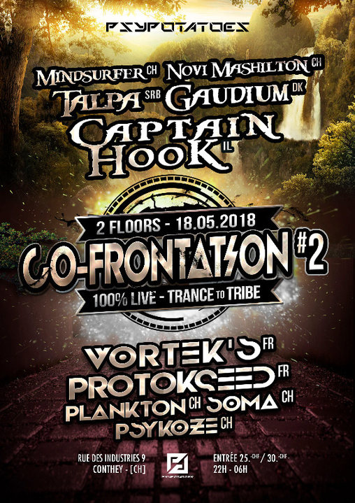 Psypotatoes - Co-Frontation 2 · 18 May 18, 22:00