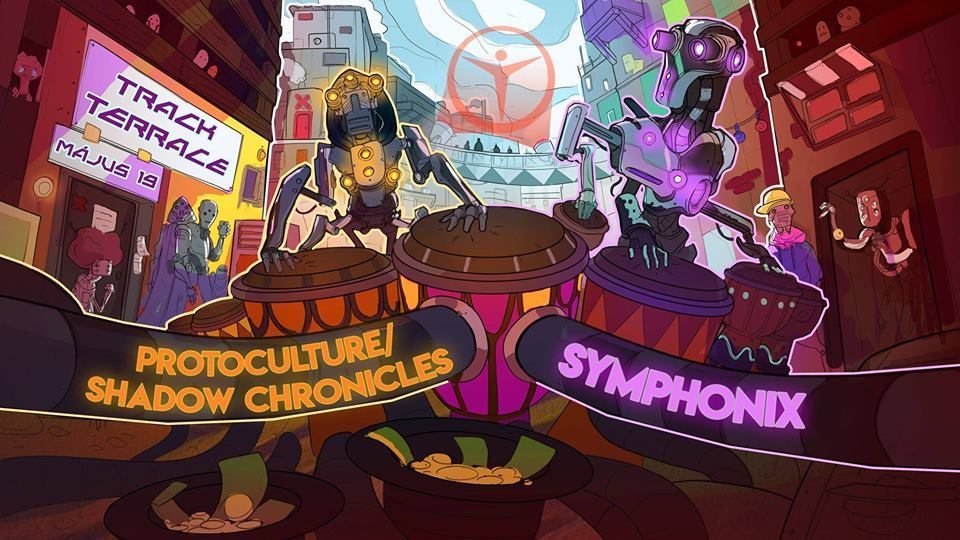 Party Flyer Symphonix | Protoculture - Shadow Chronicles 19 May '18, 22:00