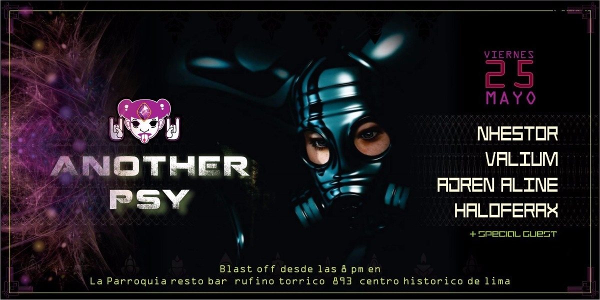 ANOTHER PSY · 25 May 18, 21:00