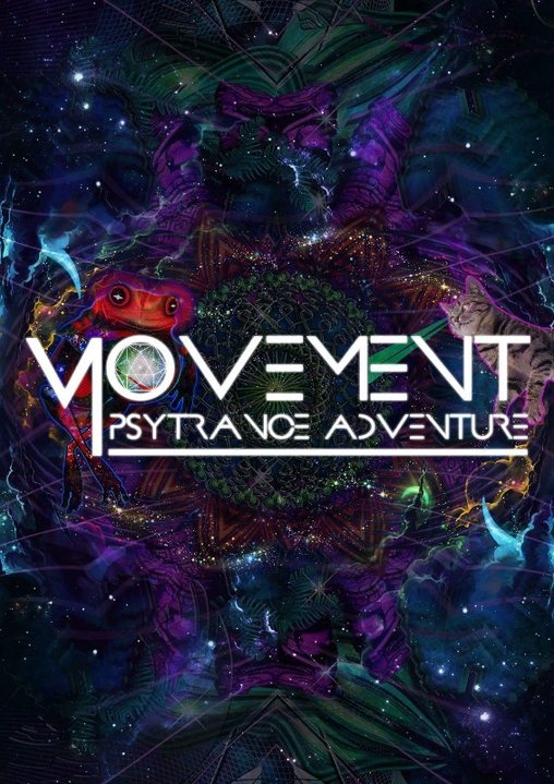 Party Flyer Movement Psytrance Adventure 25 May '18, 21:00