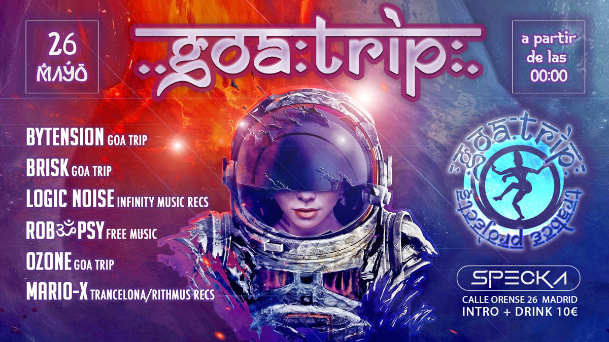 GOA TRIP Trance Projects · 26 May 18, 23:30