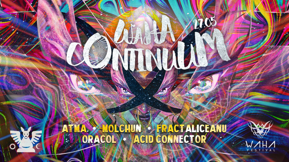 Party Flyer Waha Continuum 27 May '18, 23:00