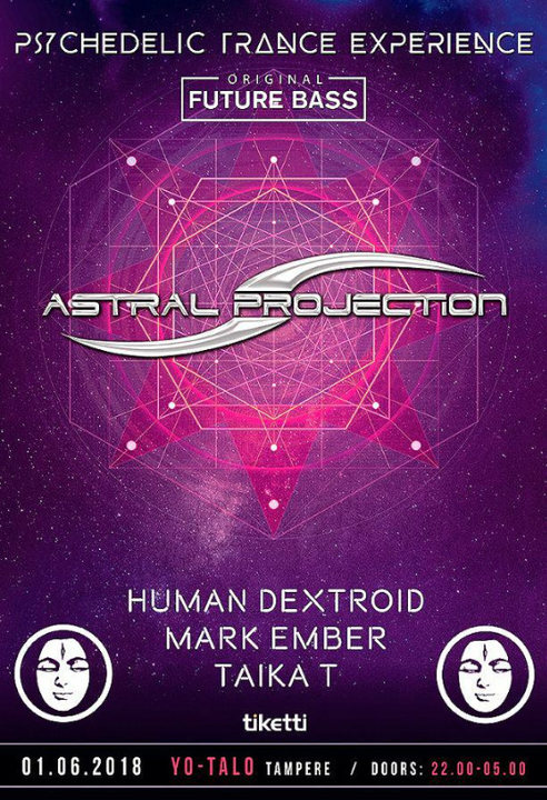 Astral Projection at YO-talo · 1 Jun '18, 22:00