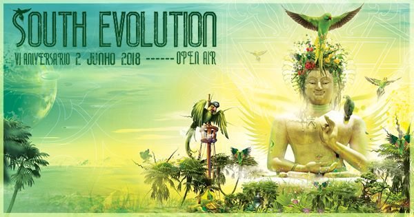 Party Flyer South Evolution VI Open Air 2 Jun '18, 22:00