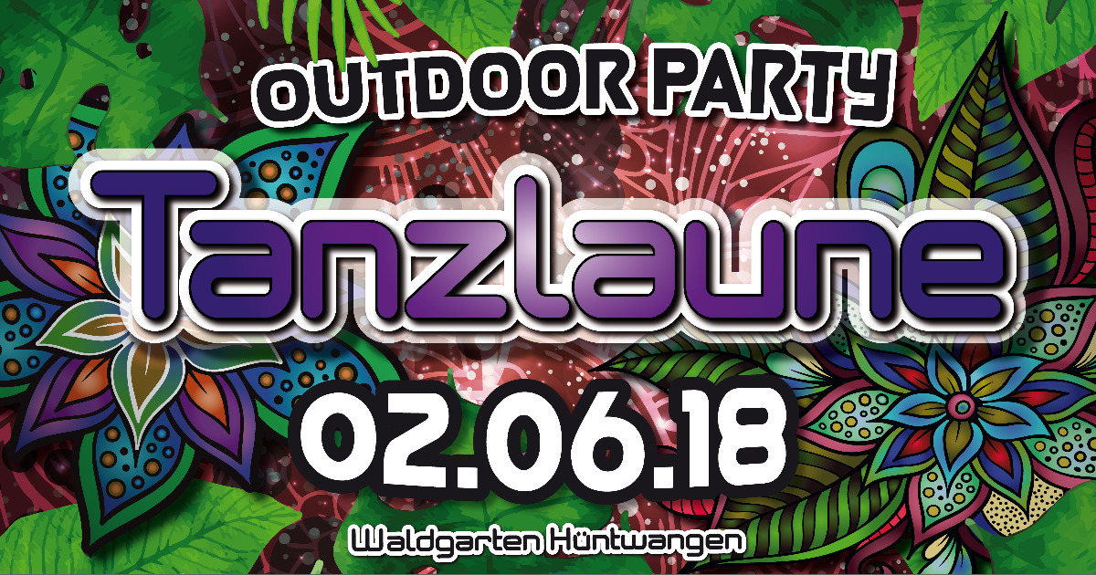Party Flyer Tanzlaune 2 Jun '18, 14:00