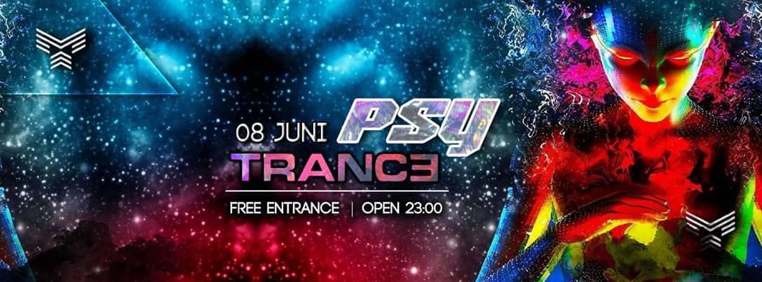 Party Flyer ☆ FREE PSYTRANCE ☆ 8 Jun '18, 23:00