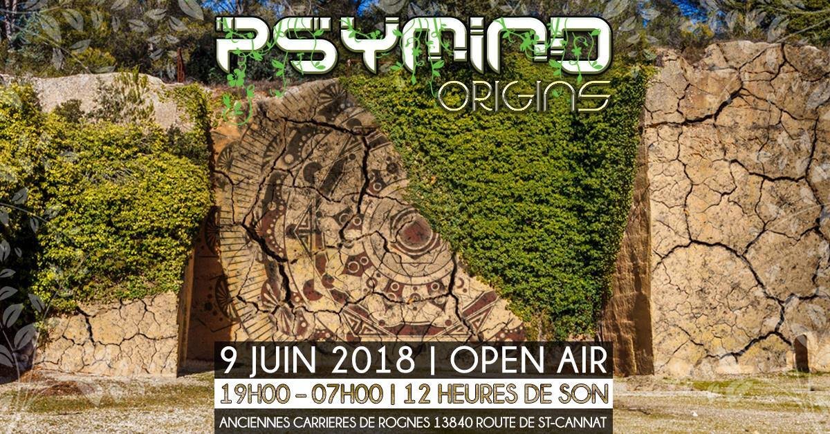Party Flyer Psymind Origins 2018 9 Jun '18, 14:00