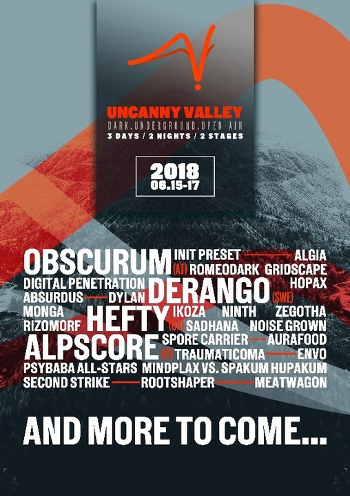 Uncanny Valley festival 2018 · 14 Jun 18, 18:00
