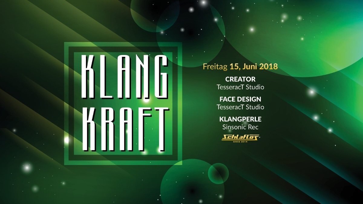 Party Flyer Klangkraft 15 Jun '18, 23:00