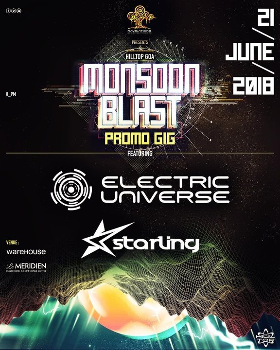 Party Flyer RAVELATIONS feat. Electric Universe & Starling 21 Jun '18, 22:00