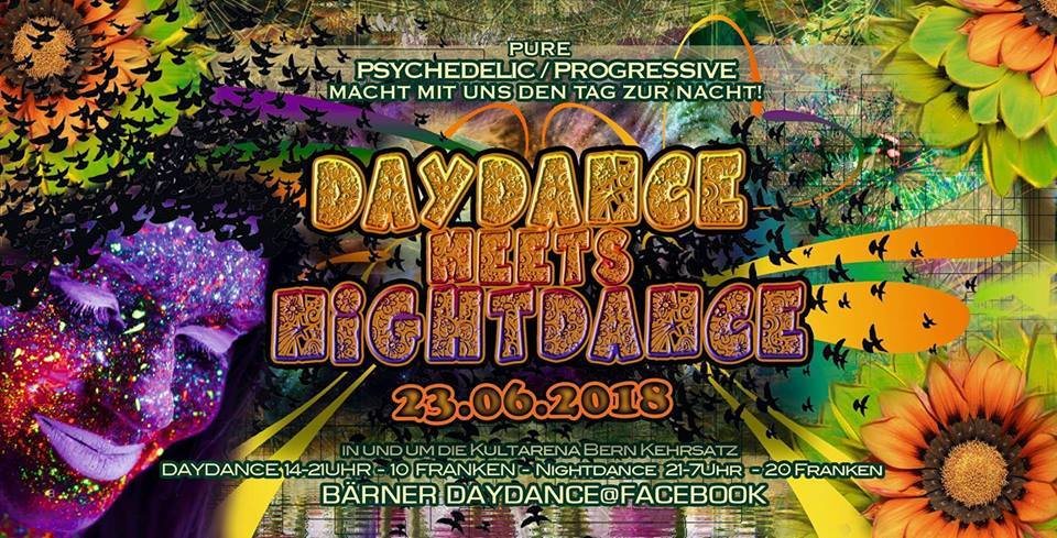 Party Flyer Bärner DayDance (OpenAir-Kultarena) 23 Jun '18, 13:30