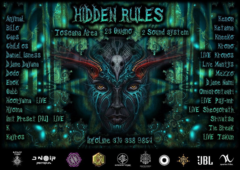 Hidden Rules · 23 Jun '18, 22:00