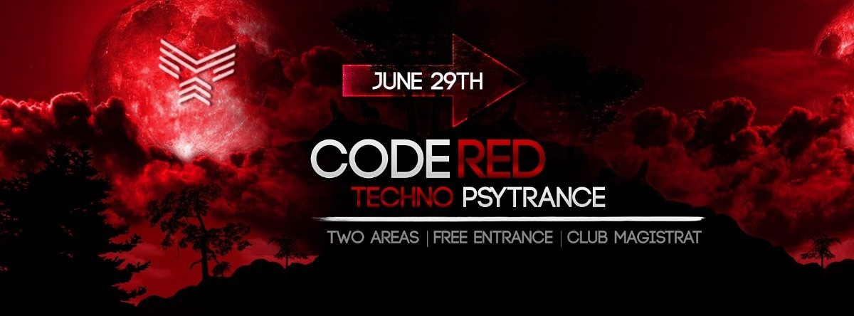 Code Red Psytrance And Techno 6 Jul 18 The Hague Netherlands Goabase ॐ Parties And People