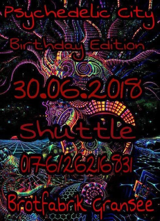 Psychedelic City · 30 Jun 18, 22:00
