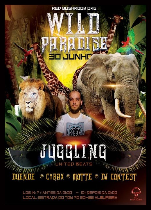 WILD PARADISE BY RED MUSHROOM · 30 Jun 18, 23:00