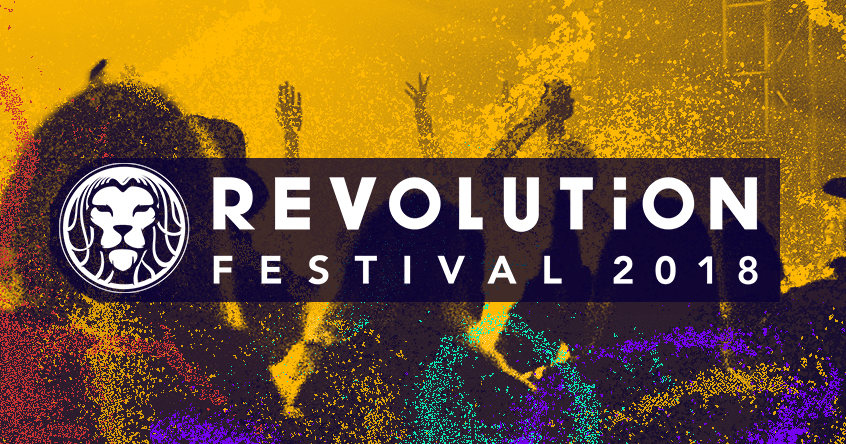 Party Flyer Revolution Festival 2018 6 Jul '18, 12:00