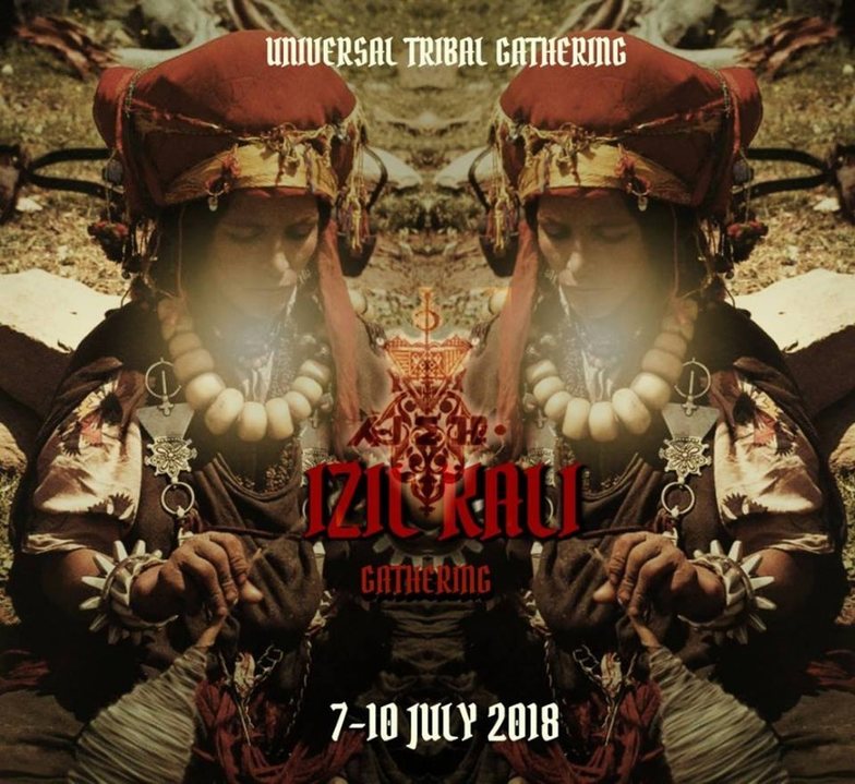 Party Flyer IZIL KALI Gathering* Ritual Music Festival - 1st Edition 7 Jul '18, 22:00