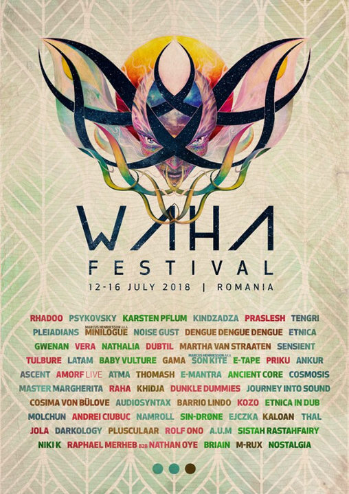 Waha Festival 2018 · 12. Juli 2018 · Batani, Covasna (Rumänien) · goabase ॐ  parties and people