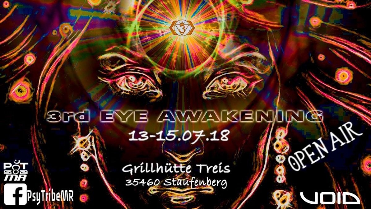 Party Flyer 3rd Eye Awakening (Open Air) 13 Jul '18, 22:00