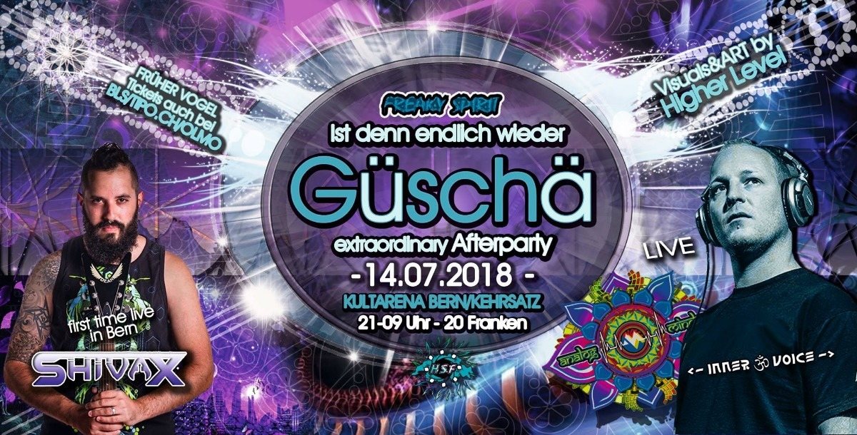 Güschä Afterparty 2018 · 14 Jul '18, 14:00