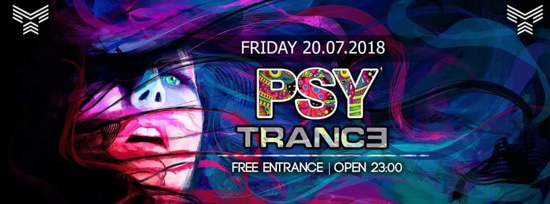 Party Flyer ☆ Monkey Krew presents: "Psykoaktive B-day Bash" ☆ 20 Jul '18, 23:00