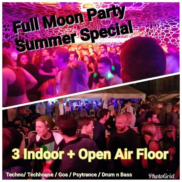 Full Moon Party Mondfinsternis Special · 27 Jul 18, 21:00