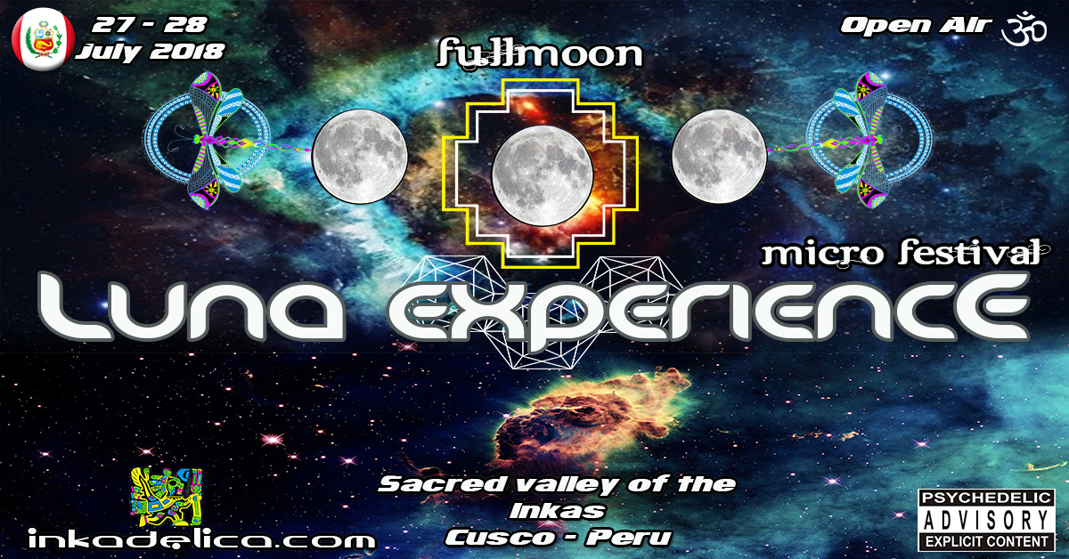 Party Flyer Luna Experience! 27 Jul '18, 14:00
