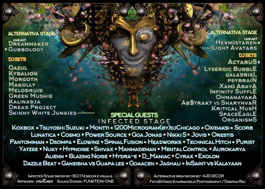 Infected Festival 10,11,12 Agosto – ✾ by SpaceMusicDrops · 10 Aug '18, 20:00