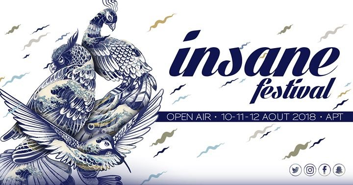 Party Flyer Insane Festival 2018 10 Aug '18, 12:00