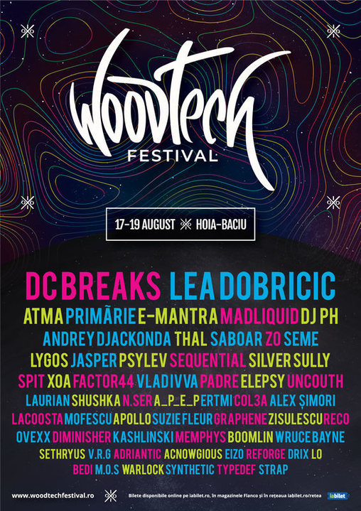 Party Flyer WoodTech Festival 17 Aug '18, 18:00